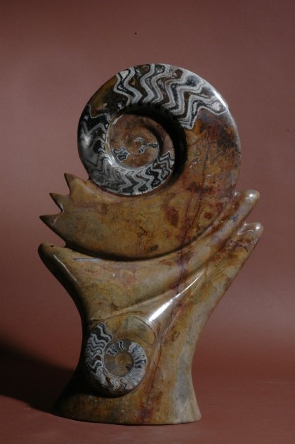 Ammonite Sculpture
