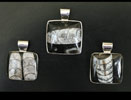 Square Orthoceras Pendants