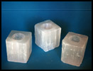 WWTLS Square Selenite Tea Light