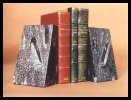 Standard Bookends -  polished with sculpted 